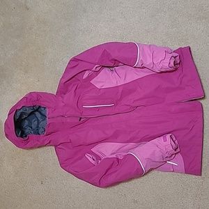 Lands End Squall Girls Sz 16 Pink